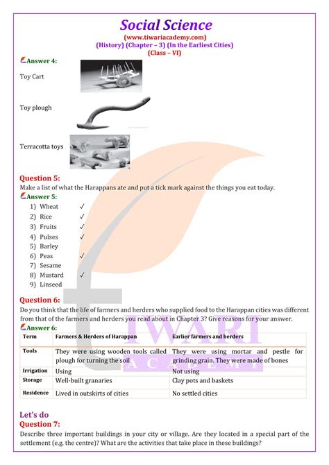 Ncert Solutions For Class 6 Social Science Sst Updated For 2024 25