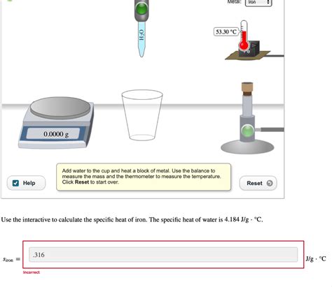 Solved Add Water To The Cup And Heat A Block Of Metal Use Chegg