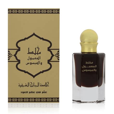 Al Majed Oud Dehn Mukhallat Al Ma Amoul Al Mabsous Perfume Oil 60