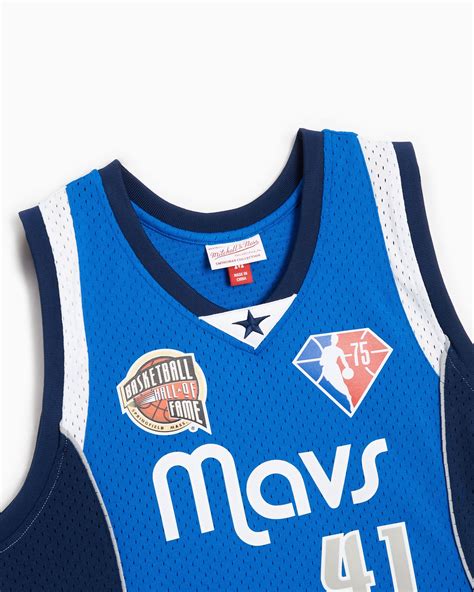 Mitchell Ness Nba Hall Of Fame Swingman Dallas Mavericks Dirk