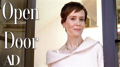 Inside Sarah Paulson S Cozy Malibu Getaway Open Door Architectural