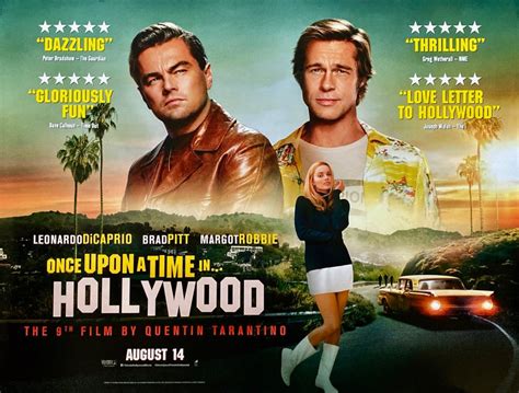 Original Once Upon a Time in Hollywood Movie Poster - Quentin Tarantino