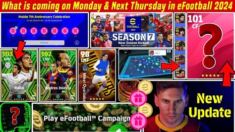 What Is Coming On Monday Next Thursday In Efootball Epic Kaka