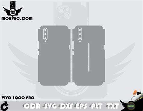 VIVO IQOO PRO Skin Template Vector MOBVEC