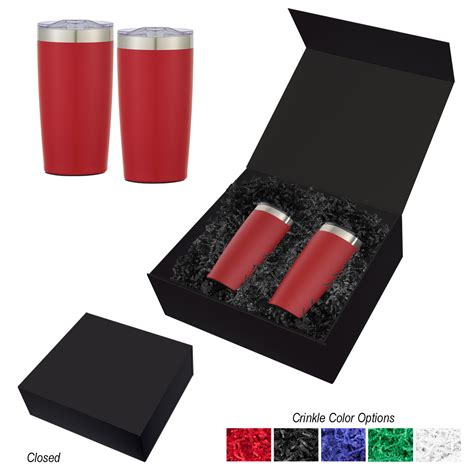 Oz Two Tone Himalayan Tumbler Gift Set Hit Promotional