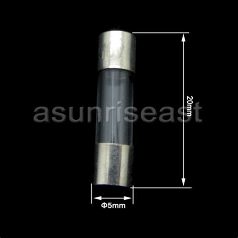 Pcs A V Quick Fast Blow Glass Tube Fuse X Mm F Al V