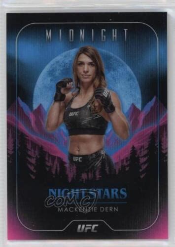 Topps Midnight Ufc Night Stars Mackenzie Dern Ns Ebay