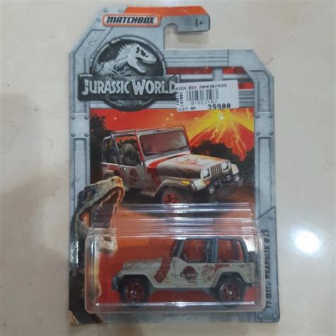 Jual Matchbox Jurrasic World Jeep Wrangler Scale Hot Wheels Termurah Shopee Indonesia