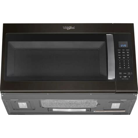 1.9 Cu. Ft. Black Stainless Over-the-Range Microwave – Lelabuttery