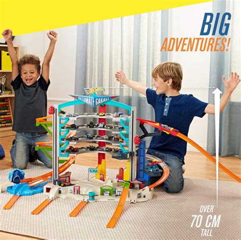 HOT WHEELS ZESTAW MEGA GARAŻ PARKING CMP80 RTV AGD Zabawki X SKLEP pl