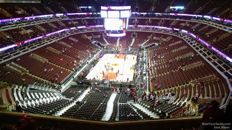 United Center Section 308 - Chicago Bulls - RateYourSeats.com