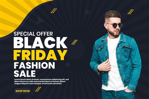 Black Friday Banner Template Graphic by Graphic World · Creative Fabrica