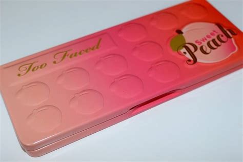 Too Faced Sweet Peach Palette Swatches