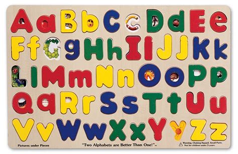 Abc Puzzle Upperlower Toys And Co Melissa And Doug