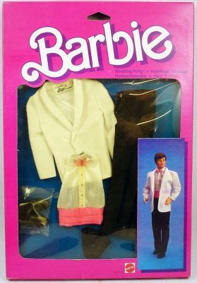 Barbie Habillage Mariage Ken Mattel 1986 Ref 7966