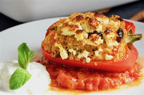 Gef Llte Paprika Mit Quinoa Mietkoch Und Kochevents Pour Le Plaisir