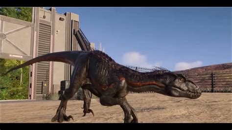 Scorpius Rex Vs Indoraptor Youtube