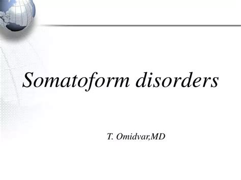 Ppt Somatoform Disorders Powerpoint Presentation Free Download Id 2359961