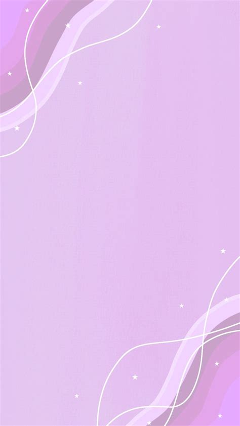 Lilac Abstract Wave Wallpaper