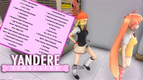 HOW TO UNLOCK DEBUG MENU IN YANDERE SIMULATOR YouTube