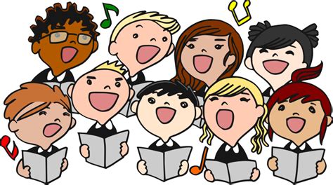 Chorus Singing Clipart - Clipart Suggest