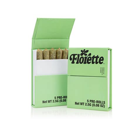 Florette Albany Sour Pre Roll 5 Pack Hybrid Sativa 19 94 {2 5g