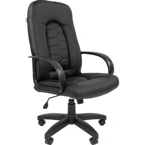 Кресло для руководителя Easy Chair 683 TPU черное, экокожа, пластик ...