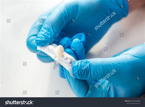 Gloved Doctor Opens Suppositories Anal Vaginal Stock Photo Shutterstock