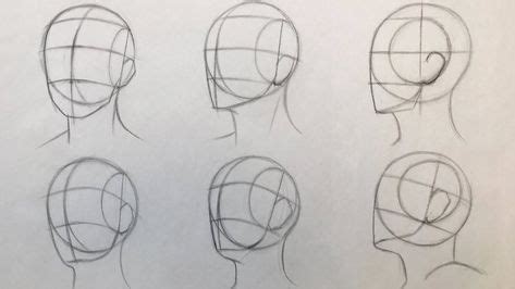 How To Draw Head In Different Angles Using Andrew Loomis Method Part 2