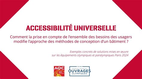 Accessibilit Universelle Exemples De Conception De B Timents