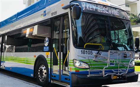 Metrobus in Downtown Miami Area/Brickell Area, FL