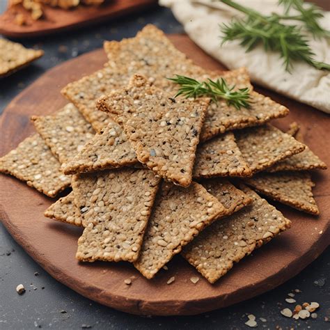 Flax Seed Crackers Recipe Crunchy Nutritious And Delicious