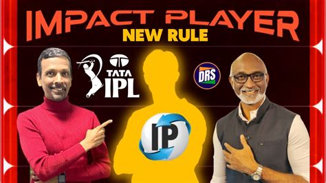 Impact Player New Rule Announced For Tata Ipl 2023 Drs Live🔴 Youtube