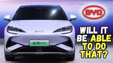 Stylish BYD Sea Lion 07 SUV Set To Make A Huge Splash YouTube