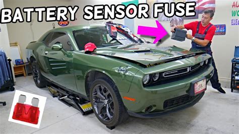 DODGE CHALLENGER BATTERY SENSOR FUSE LOCATION REPLACEMENT YouTube