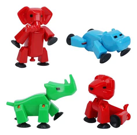 Zing Stikbot Safari Paquete Conjunto De Figuras De Acci Meses