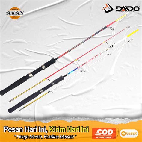 Jual COD Joran Pancing Sambung Dua Daido Baby Grouper Clarias Lagoon