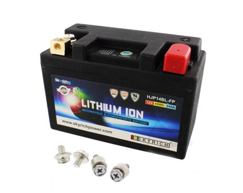 Harley Davidson 4Ah Lithium Motorcycle Battery - 66000171- LTM14BL - UK ...