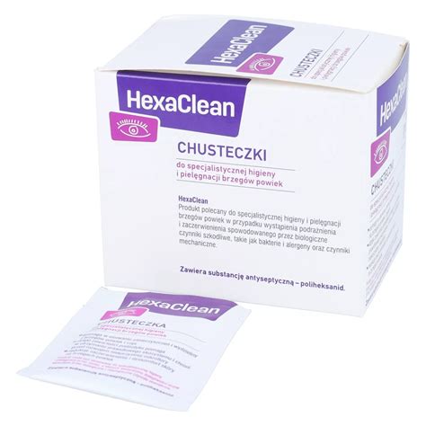 HexaClean chusteczki do specjalistycznej higieny i pielęgnacji