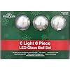 Amazon Kurt Adler Ul Mm Led Glass Ball Light Set Light