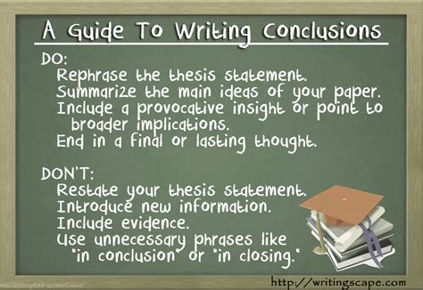 Guide To Writing Conclusions Writingscape