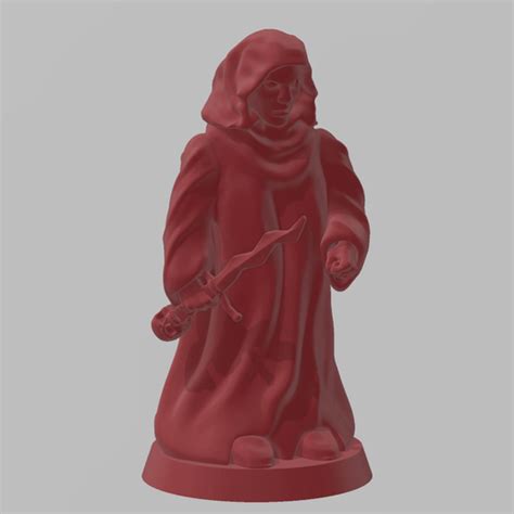 Free Stl File Cloaked Cultist・3d Print Object To Download・cults