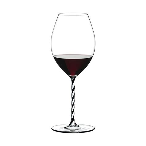 Ly Pha Lê RIEDEL Fatto A Mano Cabernet Merlot Black and White Twisted