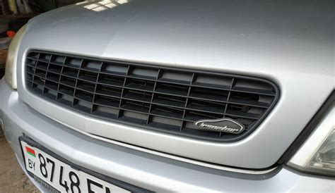 Решетка irmscher — Opel Vectra C, 1,8 л, 2002 года | стайлинг | DRIVE2