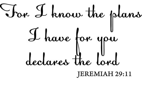 Bible Quote Jeremiah 29 11 Printable Wall Art Etsy