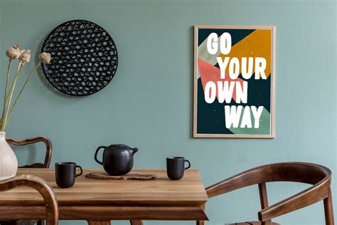 Go Your Own Way Digital Download Art Print Poster Wall Art - Etsy