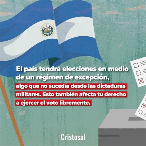 El Salvador merece elecciones libres y sin intimidación – Cristosal