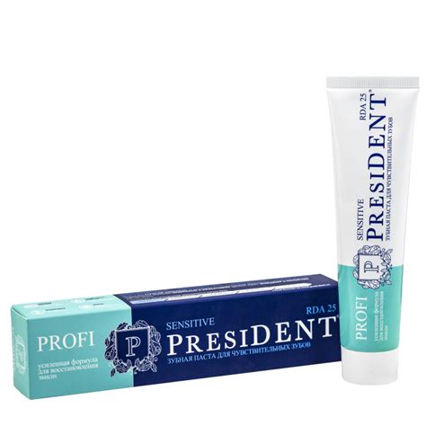 Зубная паста PresiDENT PROFI Sensitive, 100 мл отзывы на Ирригатор.ру