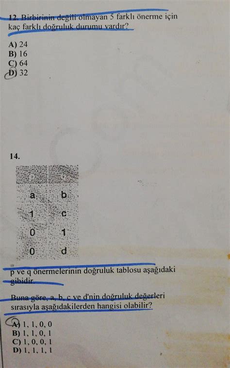 Mantık 9 SINIF 30 PUAN DEĞERİNDE ÇÖZÜMLÜ AÇIKLAMALI OLSUN YOKSA