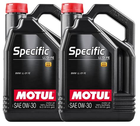 Motul 10 Liters SPECIFIC LL-01 FE 0W-30 100% Synthetic Engine Oil 2 X ...
